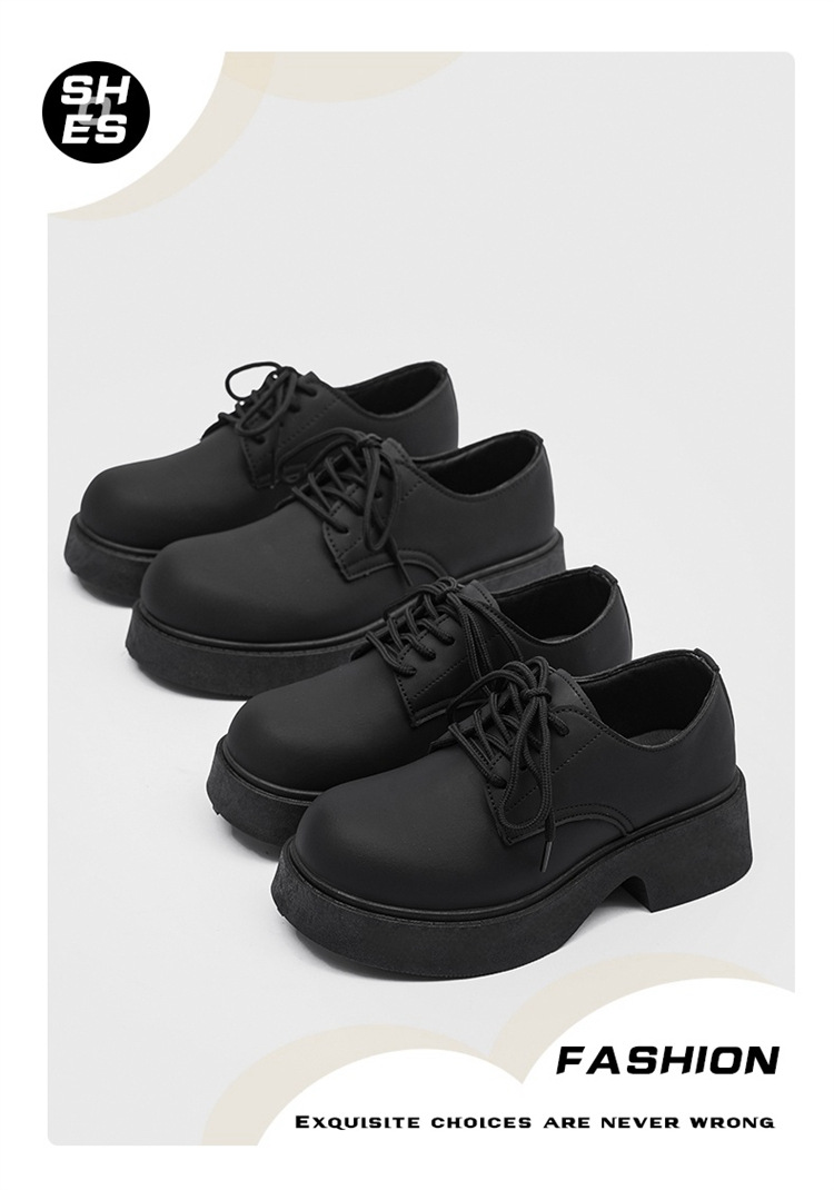 Women's Platform Lace-Up Casual Shoes detail 1