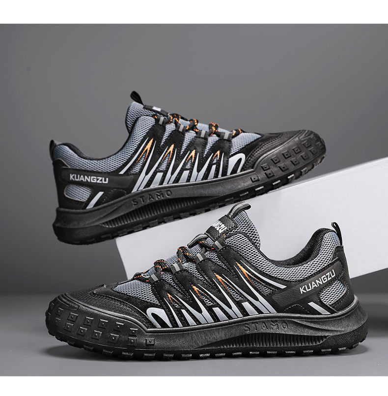 Men's Breathable Mesh Cushioned Athletic Shoes detail 9