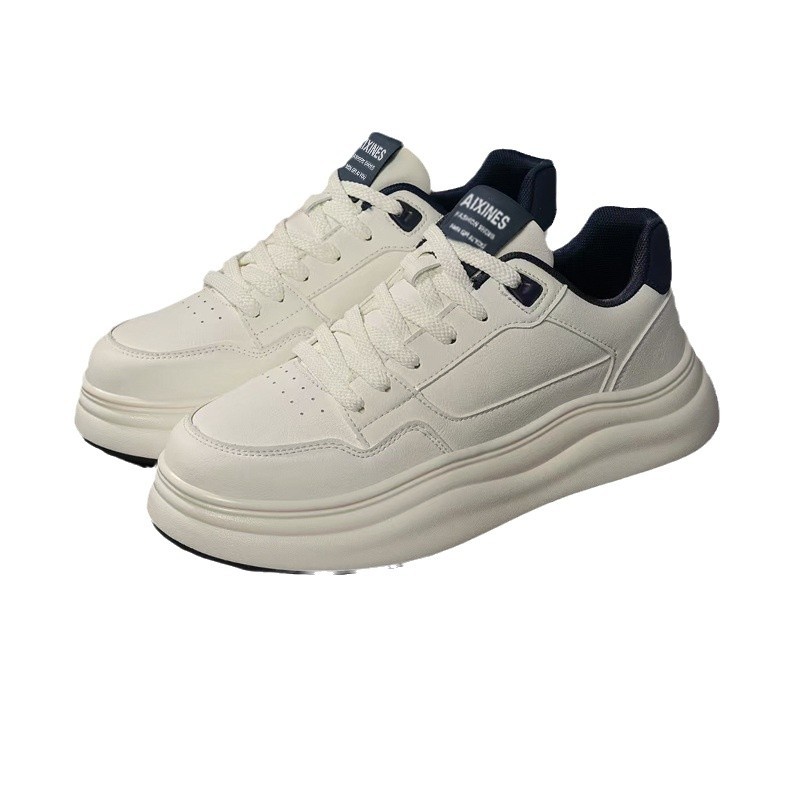 Scarpe casual da uomo con plateau, ammortizzate e stringate 6