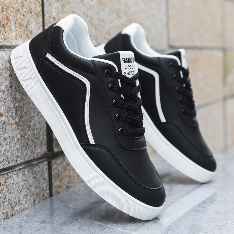 Men's Colorblock Lace-Up Casual Shoes 5