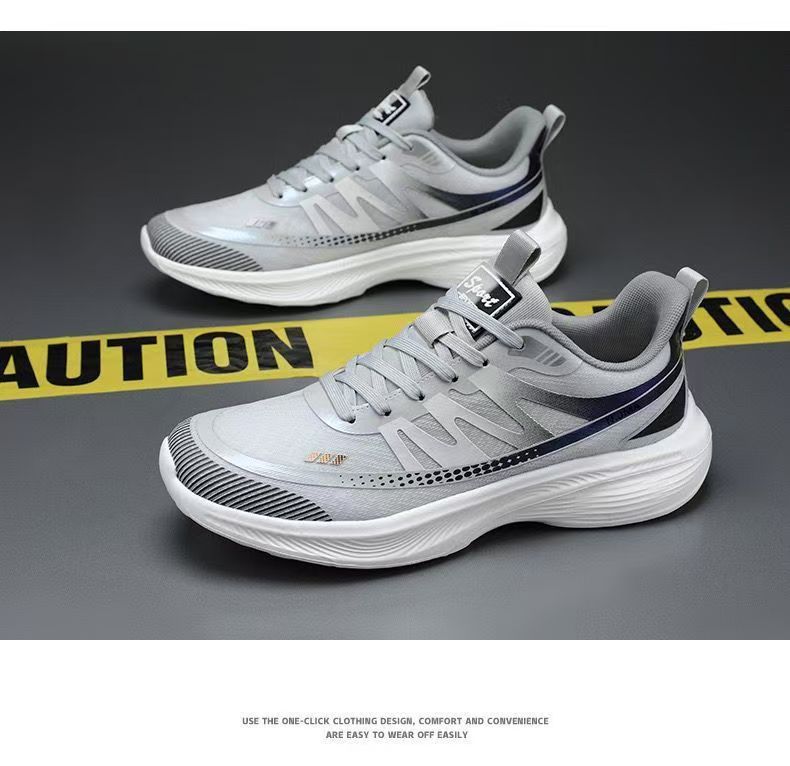 Leichte, atmungsaktive Mesh-Laufschuhe für Herren detail 5