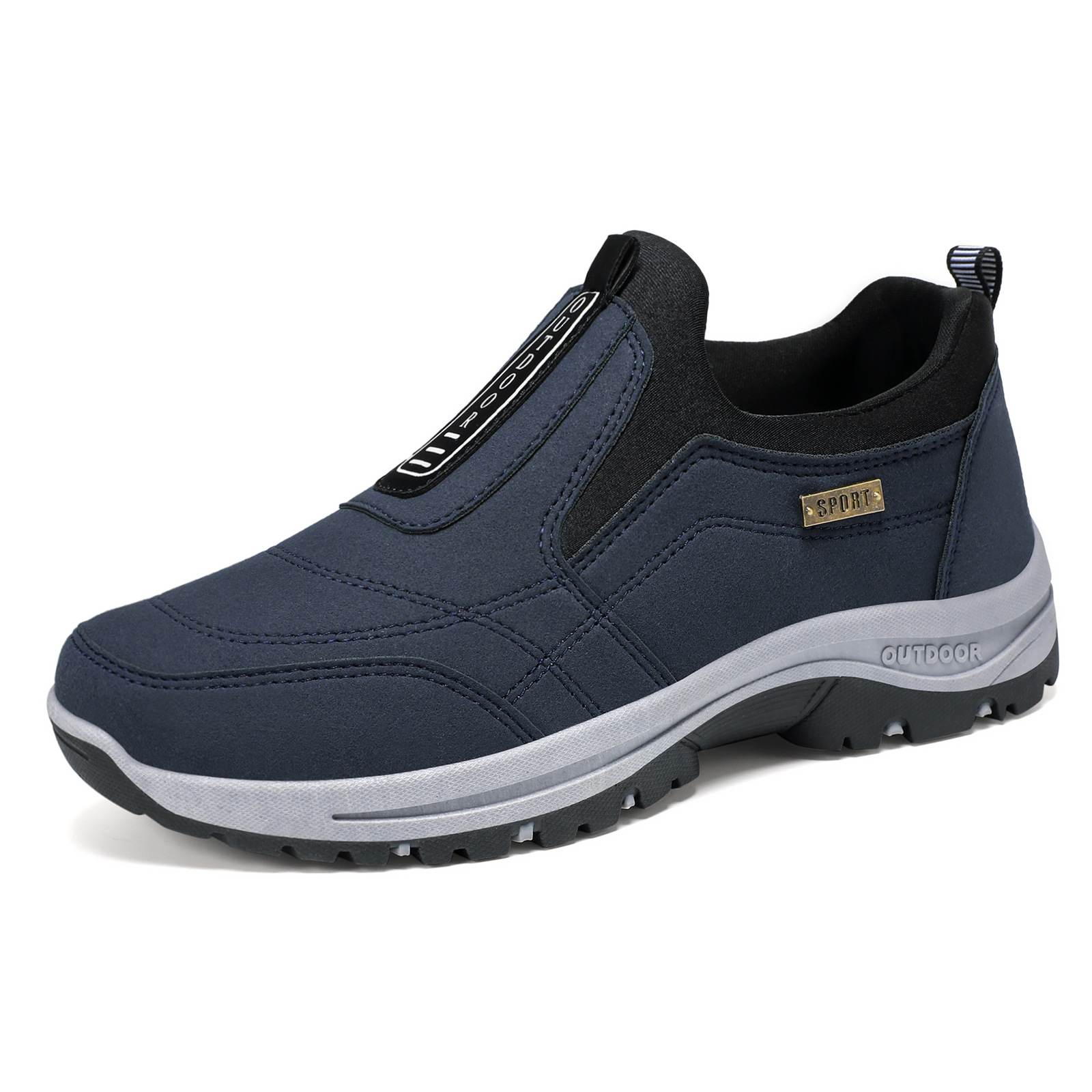 Leichte, rutschfeste Schlupf-Freizeitschuhe für Herren 6