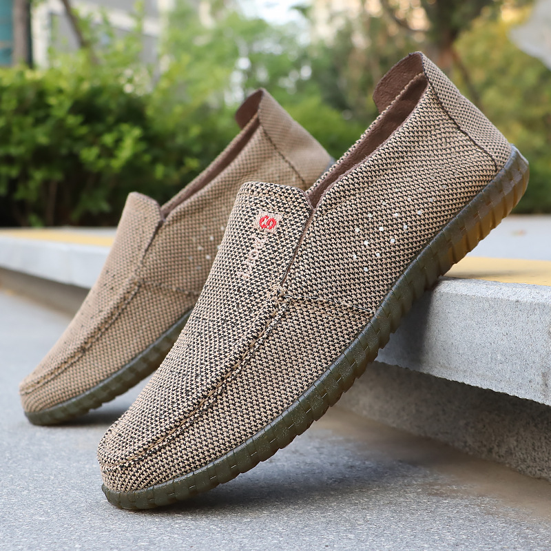 Leichte, atmungsaktive Slip-on-Freizeitschuhe für Herren detail 1