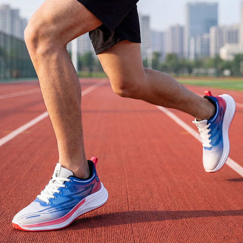 Scarpe da corsa da uomo leggere e traspiranti in mesh 4