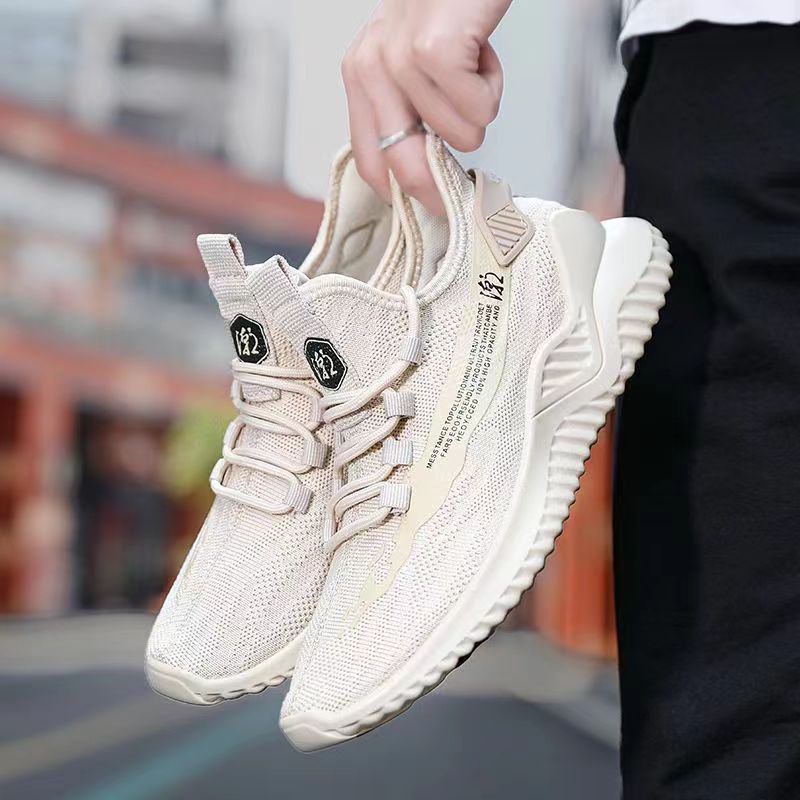 Chaussures de running à lacets en mesh respirant pour homme detail 3