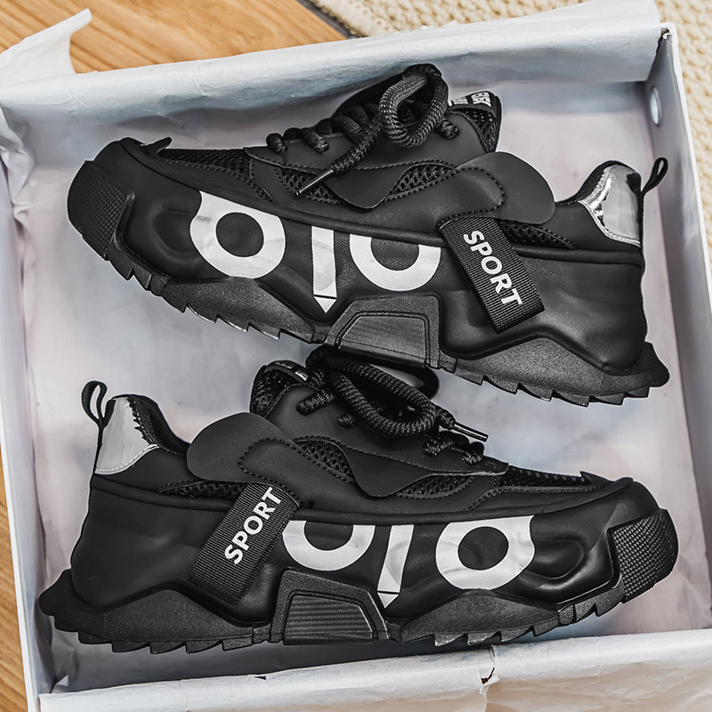 Zapatillas de deporte chunky unisex transpirables con plataforma detail 2
