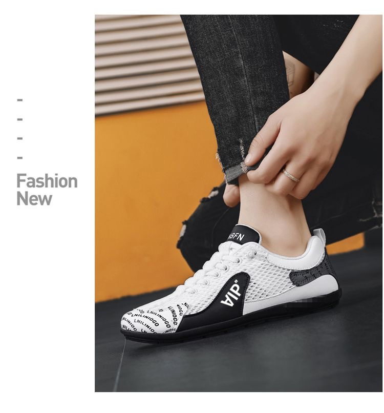 Atmungsaktive leichte Mesh-Freizeitschuhe für Herren detail 1