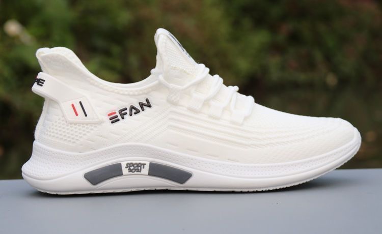 Ademende en lichte hardloopschoenen van mesh voor heren detail 1
