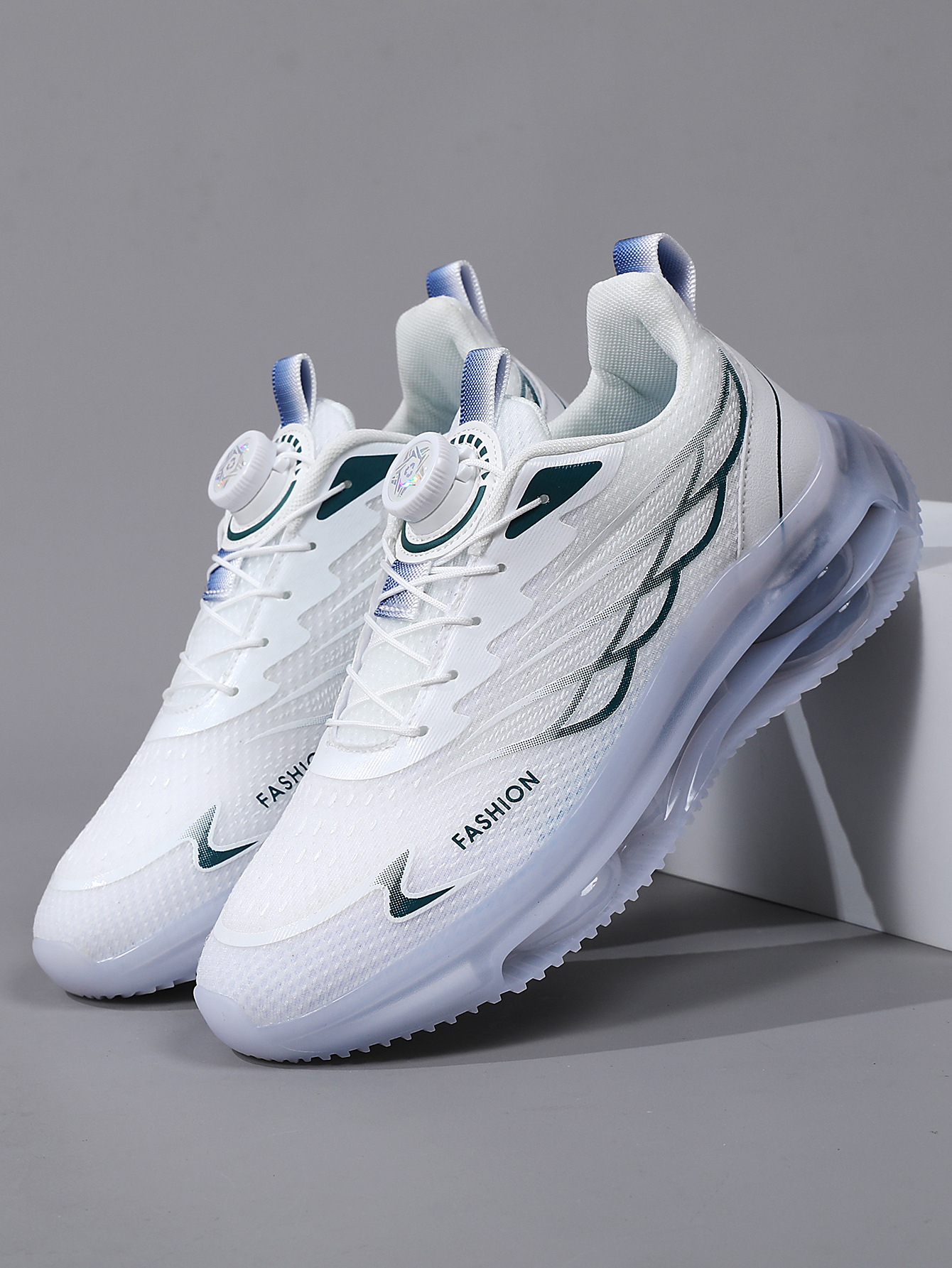 Atmungsaktive gedämpfte Herren-Laufschuhe detail 6
