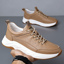 Scarpe casual da uomo in pelle stringate e antiscivolo detail 9