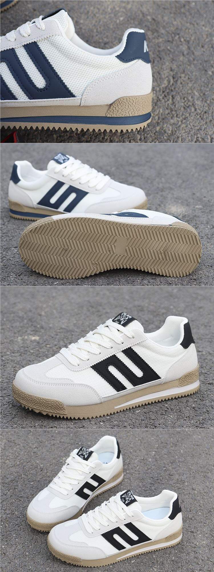 Leichte, atmungsaktive Mesh-Freizeitschuhe & Sneaker für Herren detail 2