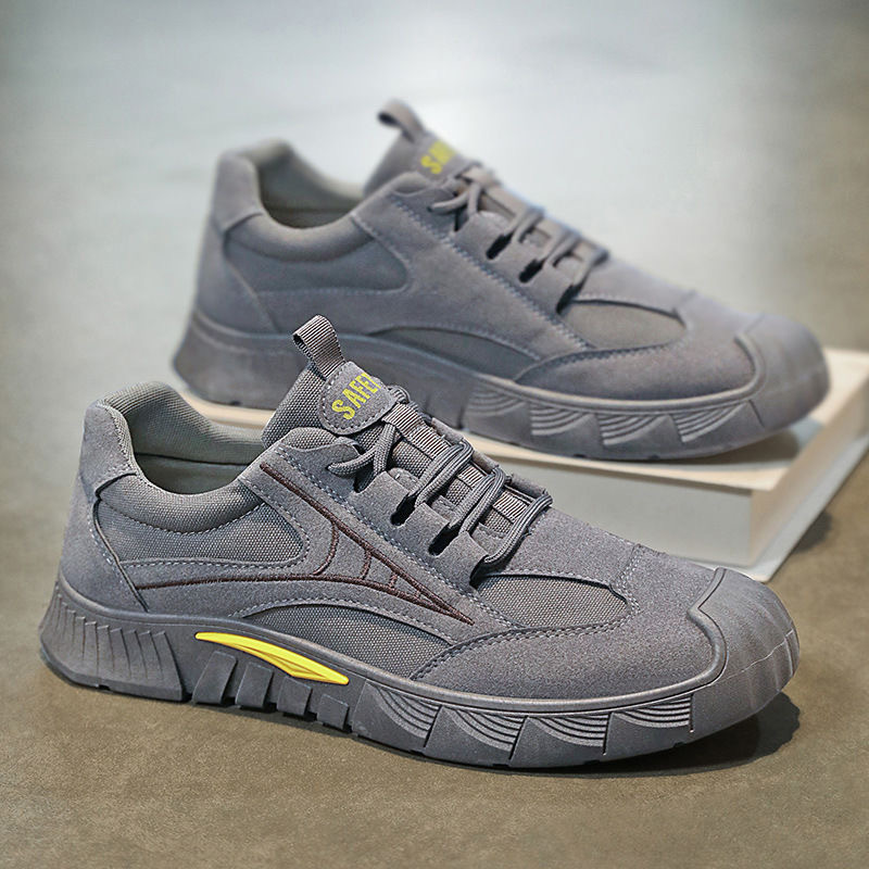 Atmungsaktive Herren-Freizeitschuhe aus Wildleder zum Schnüren 3