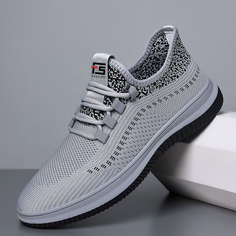 Atmungsaktive, leichte Freizeitschuhe aus Strick für Herren 2