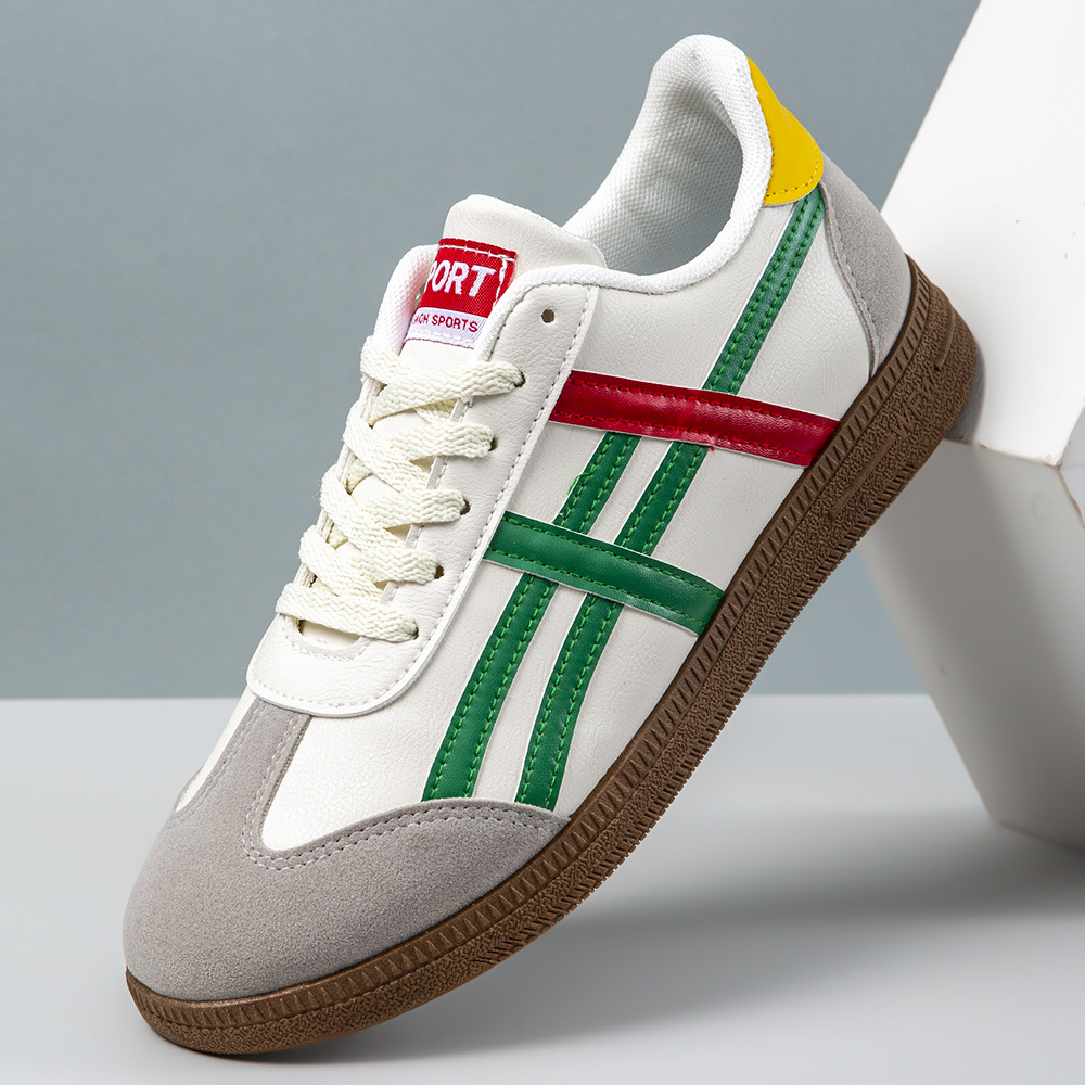 Atmungsaktive Herren-Skateschuhe mit Schnürung & Plateau detail 11