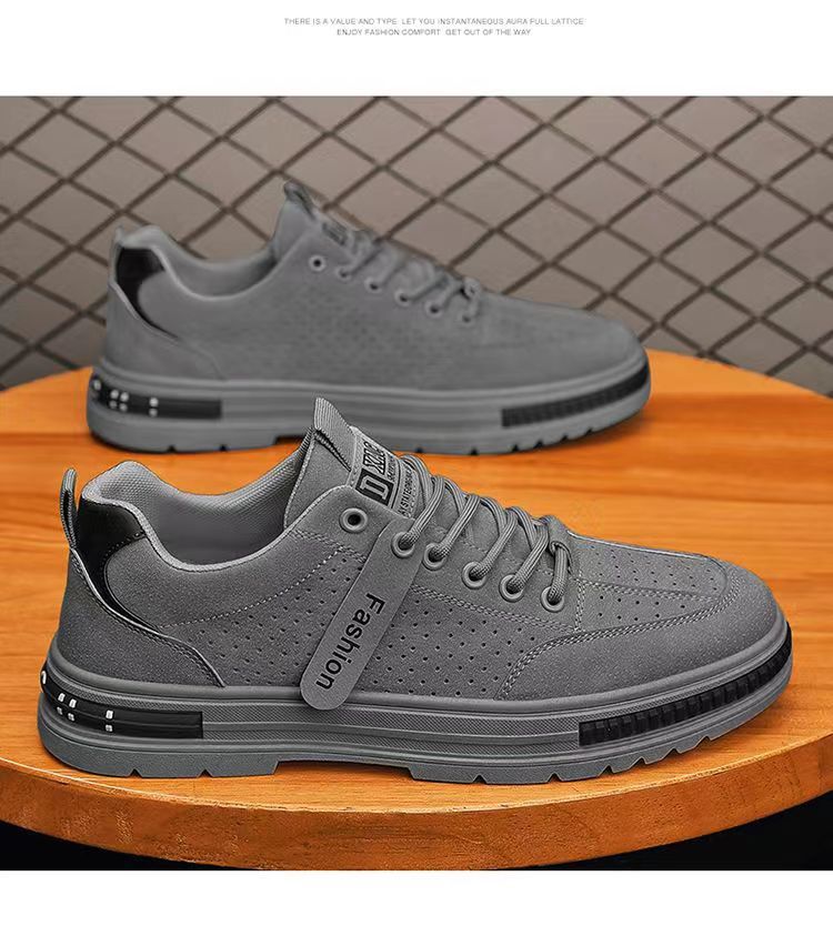 Atmungsaktive Herren-Freizeitschuhe zum Schnüren detail 11
