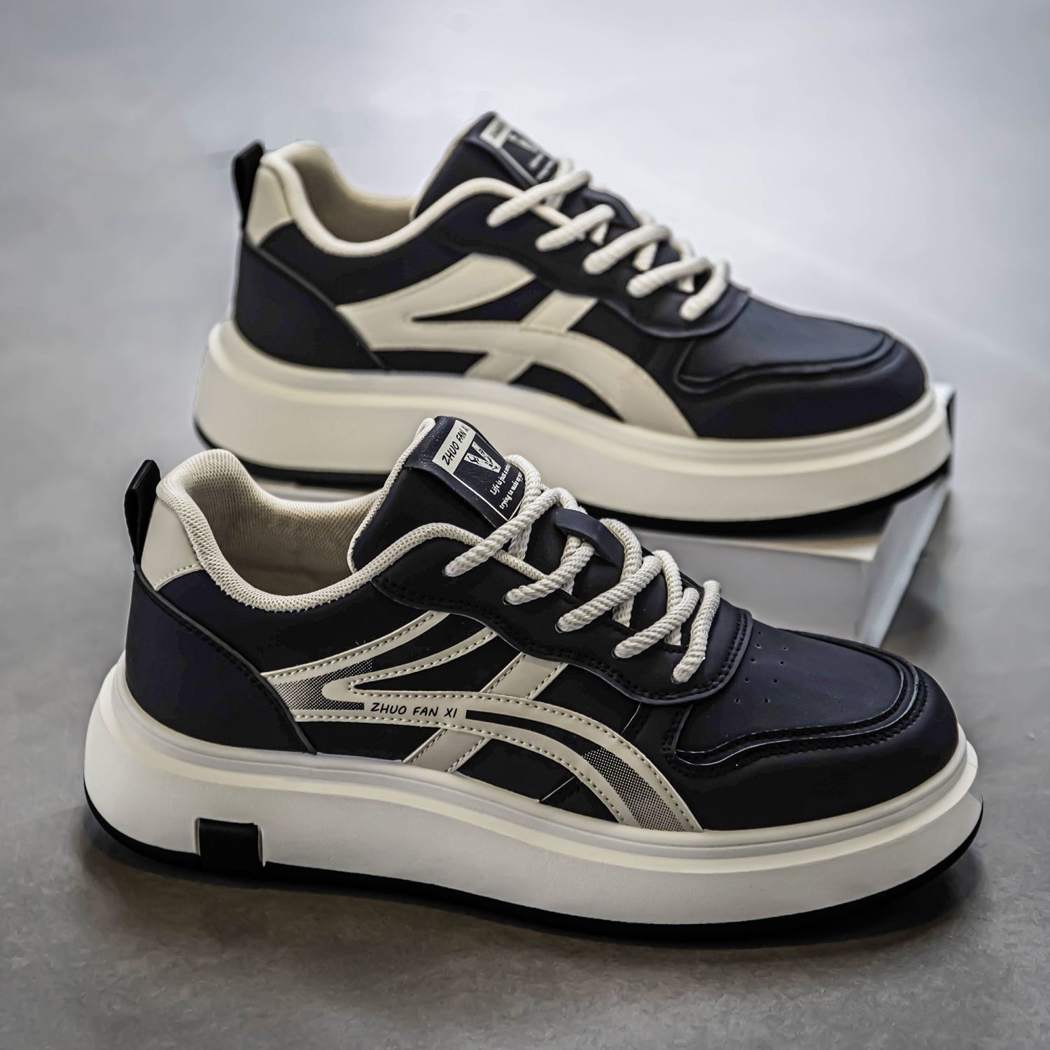Atmungsaktive Herren Sneaker mit Dämpfung und Schnürung detail 20