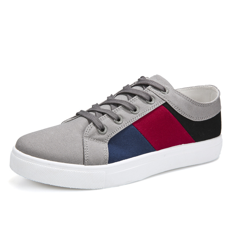 Scarpe casual stringate da uomo in tela traspirante detail 10