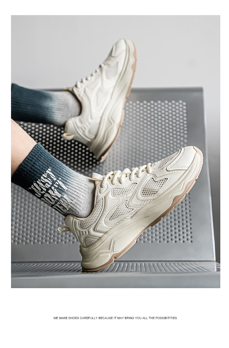 Atmungsaktive Herren-Sneaker mit Mesh & Dämpfung detail 9