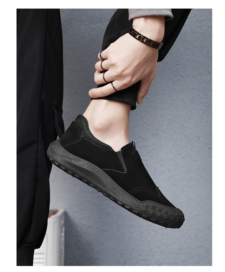 Rutschfeste Herren-Freizeitschuhe zum Hineinschlüpfen detail 9