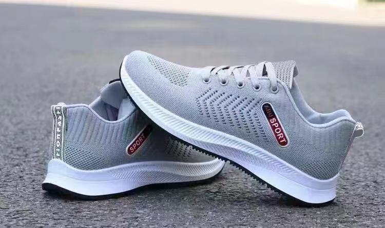Atmungsaktive, leichte Strick-Laufschuhe für Herren detail 1