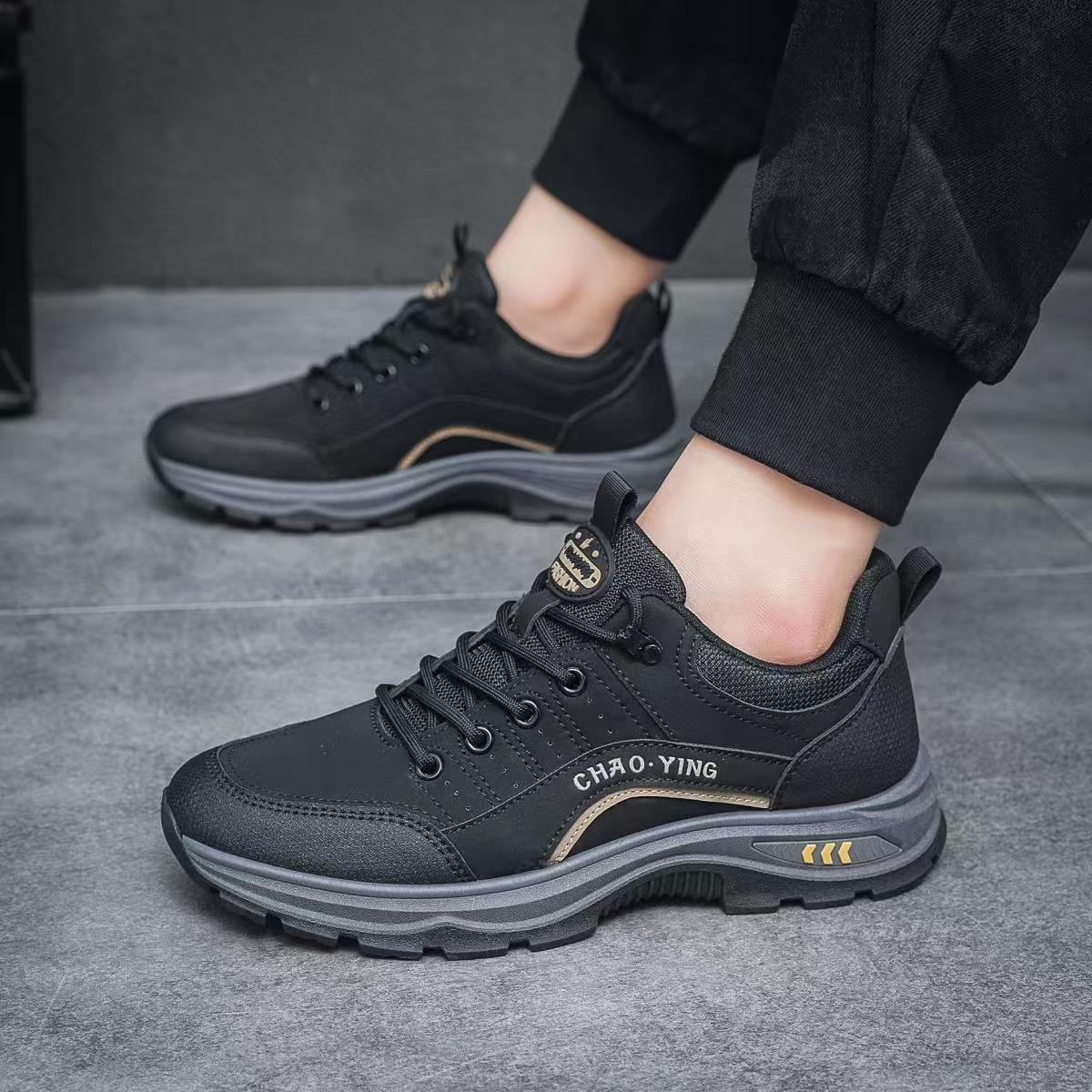 Scarpe casual da uomo antiscivolo con lacci per attività all'aperto. detail 11