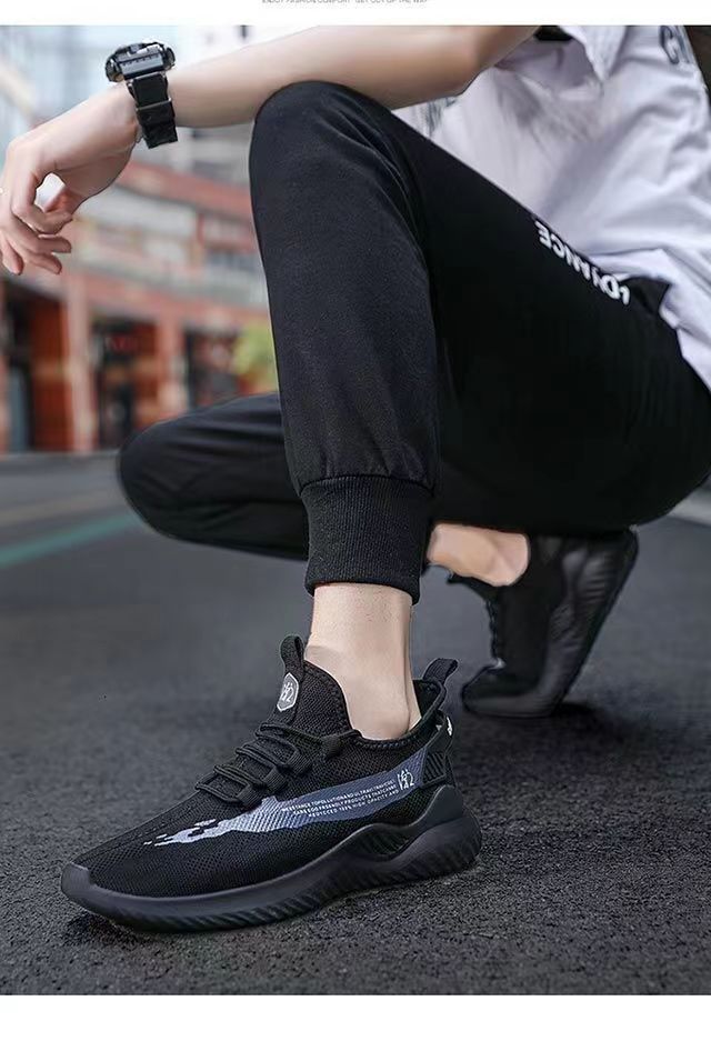 Chaussures de running à lacets en mesh respirant pour homme detail 10