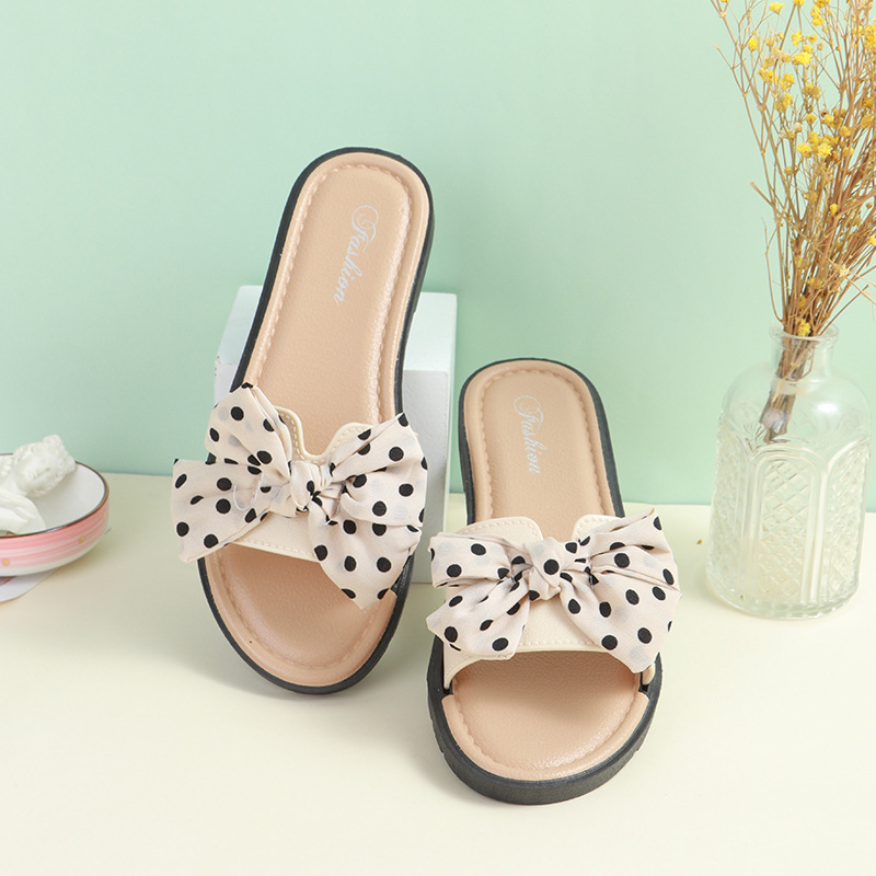 Polka Dot Butterfly Apricot