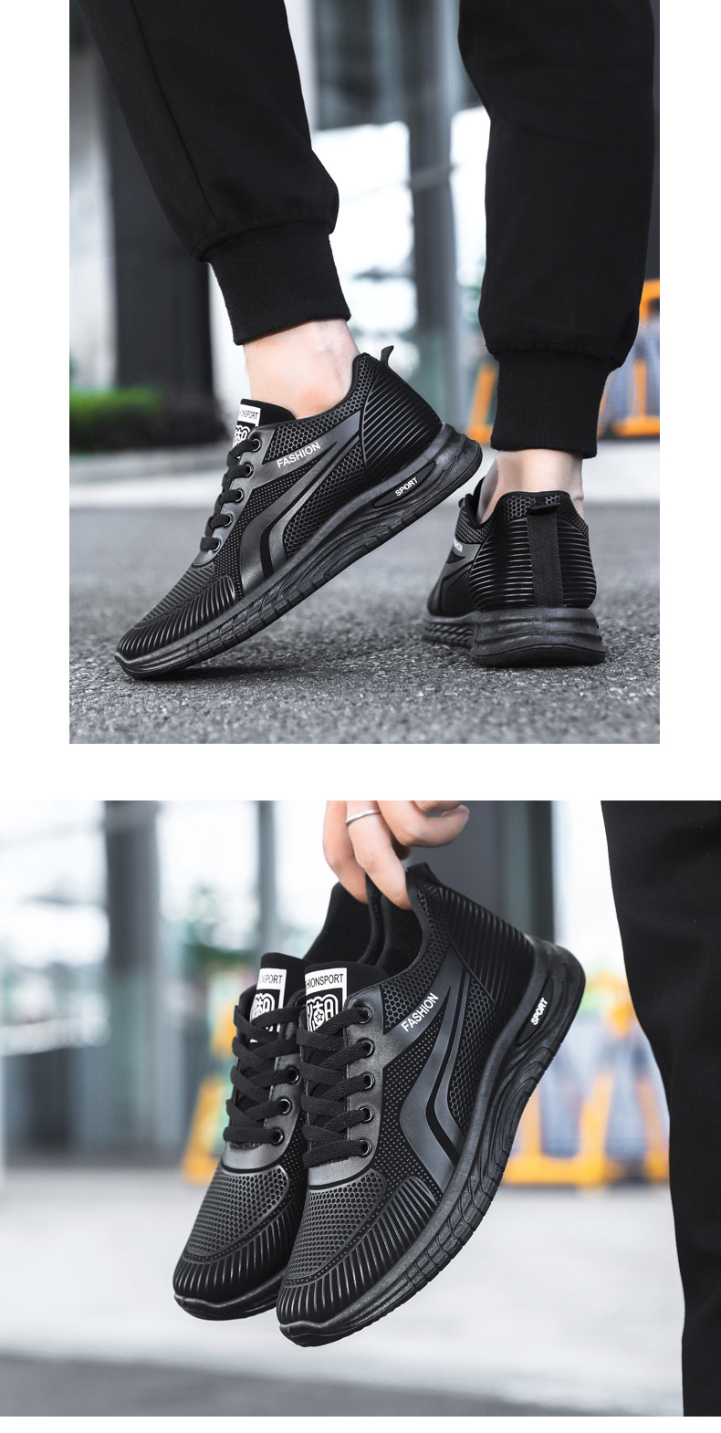 Atmungsaktive gedämpfte Laufschuhe für Herren detail 2