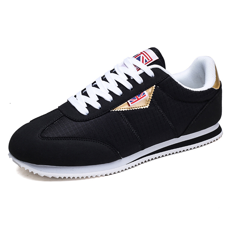 Atmungsaktive, leichte Schnür-Sneaker für Herren im Retro-Look 5