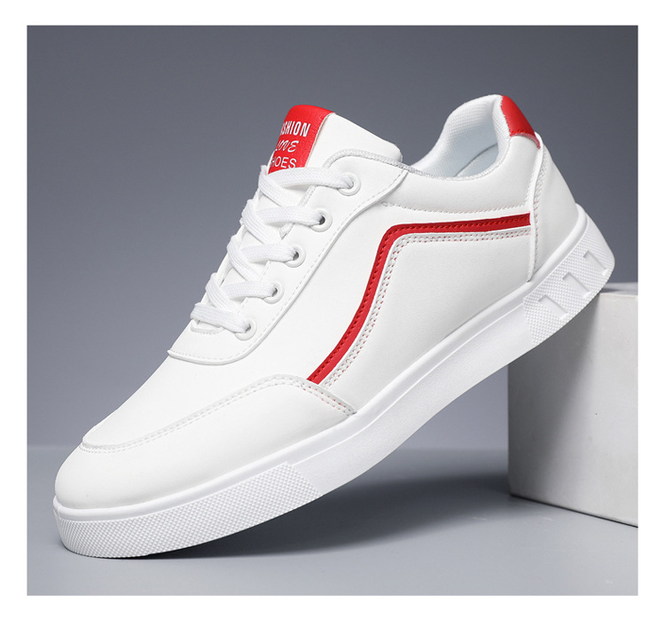 Men's Colorblock Lace-Up Casual Shoes detail 11