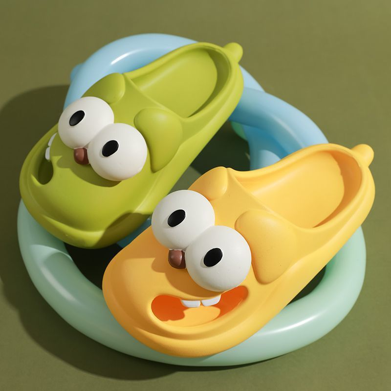 Claquettes & Chaussons Unisexe Souples Motif Cartoon