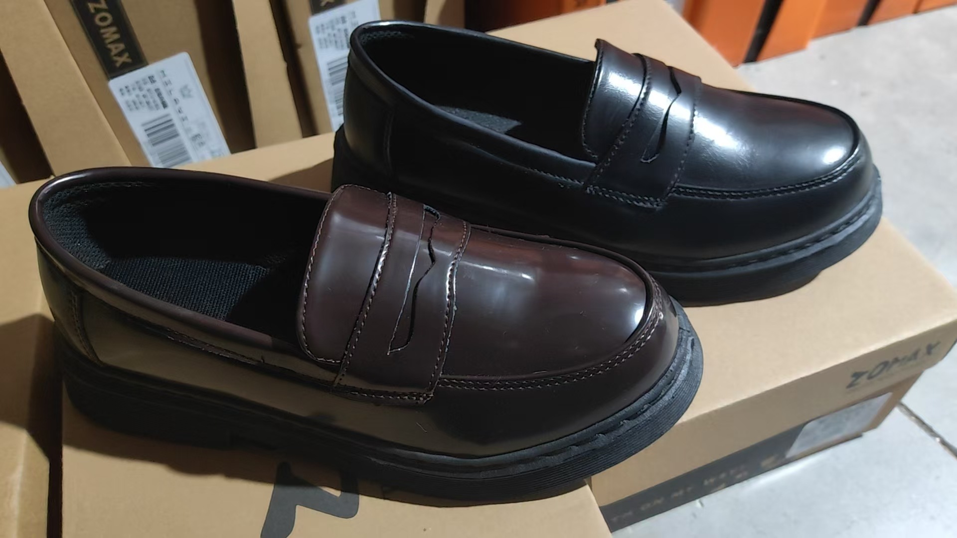 Dark brown