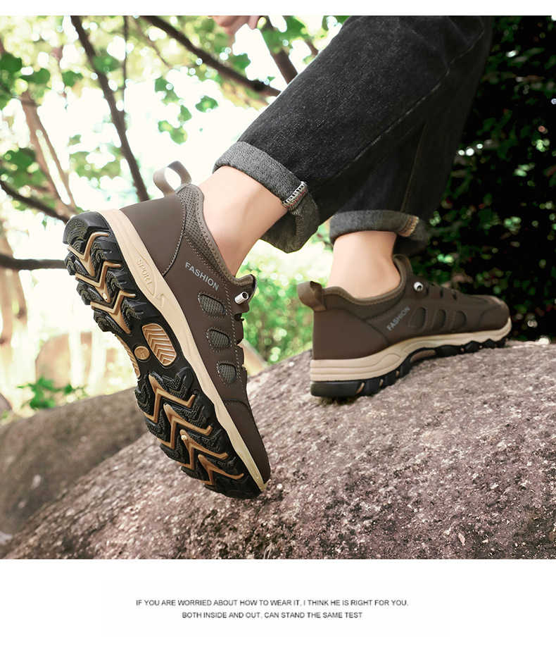 Scarpe casual da uomo traspiranti e antiscivolo per l'outdoor detail 9