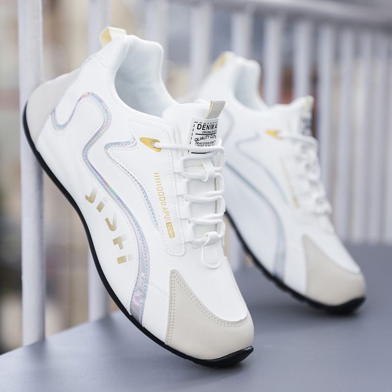 Atmungsaktive Herren-Freizeitschuhe mit Schnürung & Colourblocking