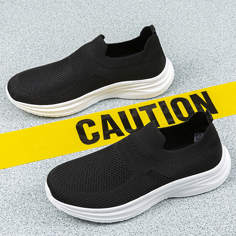 Men's Breathable Knit Slip-On Casual Shoes 5