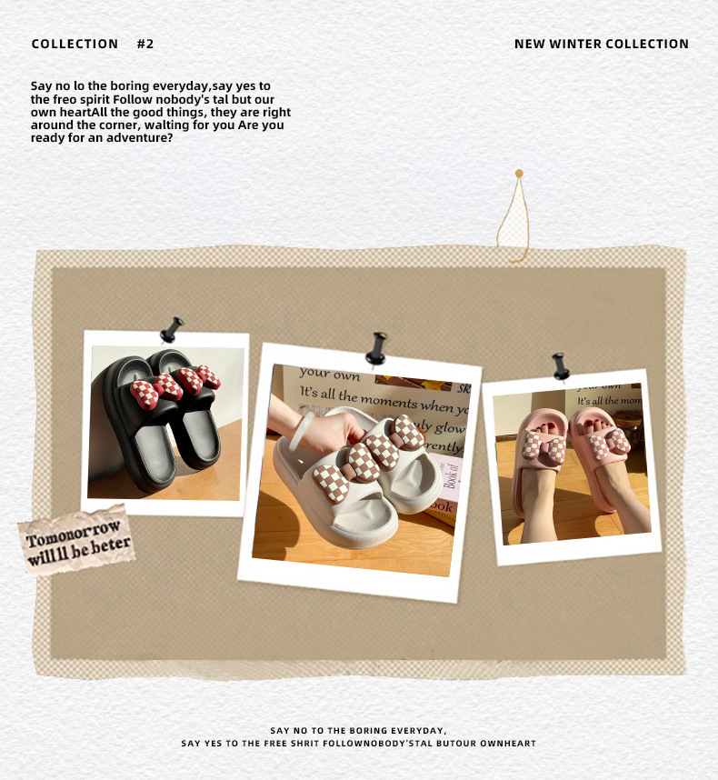 Pantofole con plateau leggere e ammortizzate da donna detail 7