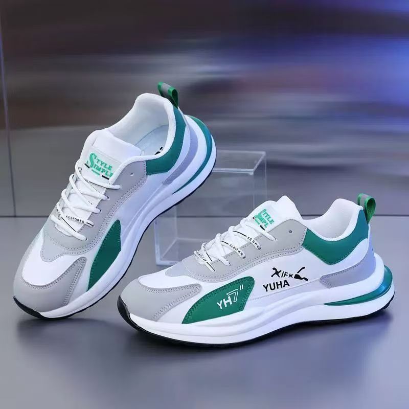 Scarpe casual da donna stringate e ammortizzate con design a blocchi di colore detail 6