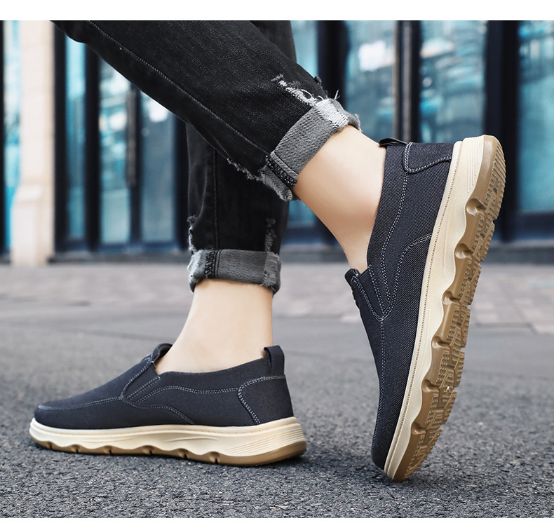 Scarpe casual slip-on traspiranti e leggere da uomo detail 7