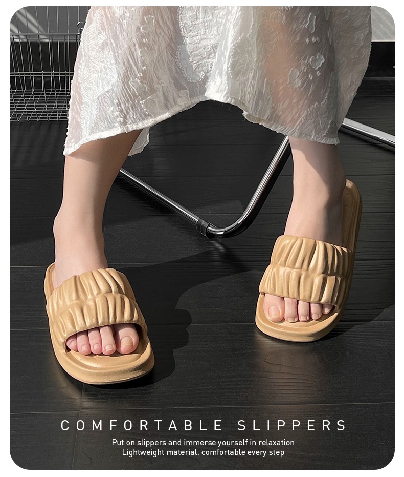 Pantofole a ciabatta da donna leggere e ammortizzate spuntate detail 1
