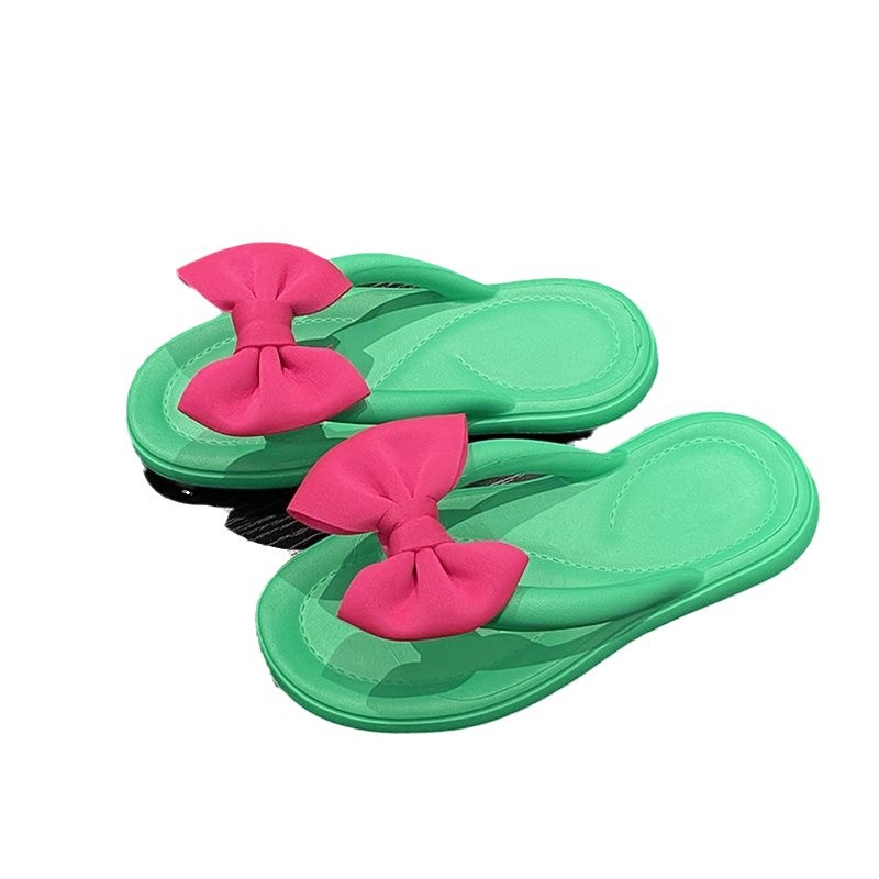 Women's Lightweight Soft-Sole EVA Bow Flip-Flops 6