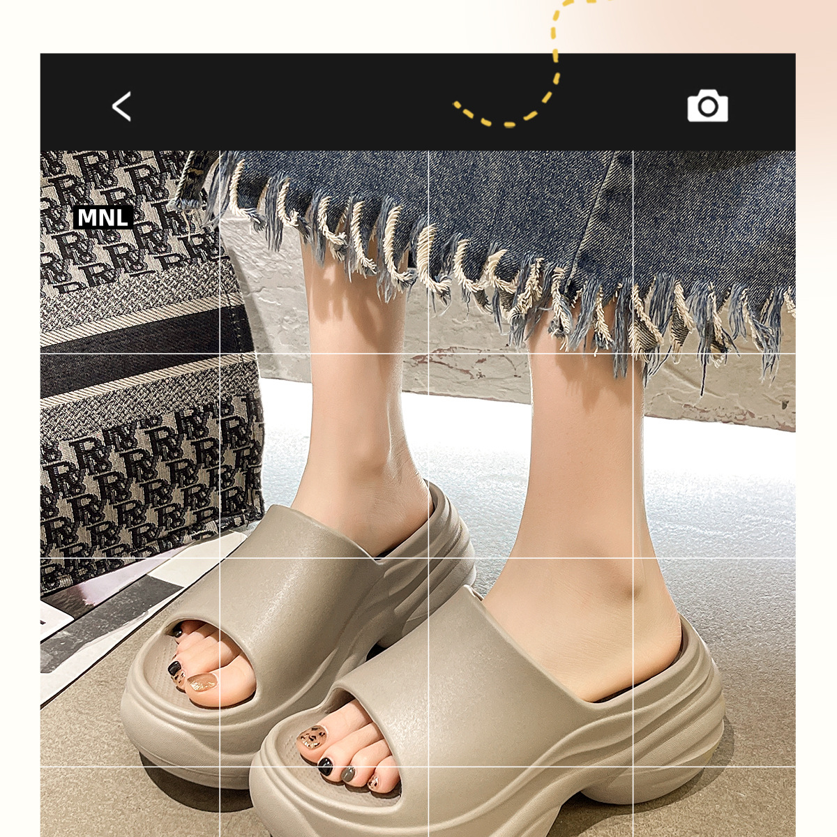 Chaussons à plateforme épaisse et amorti EVA pour femme detail 2