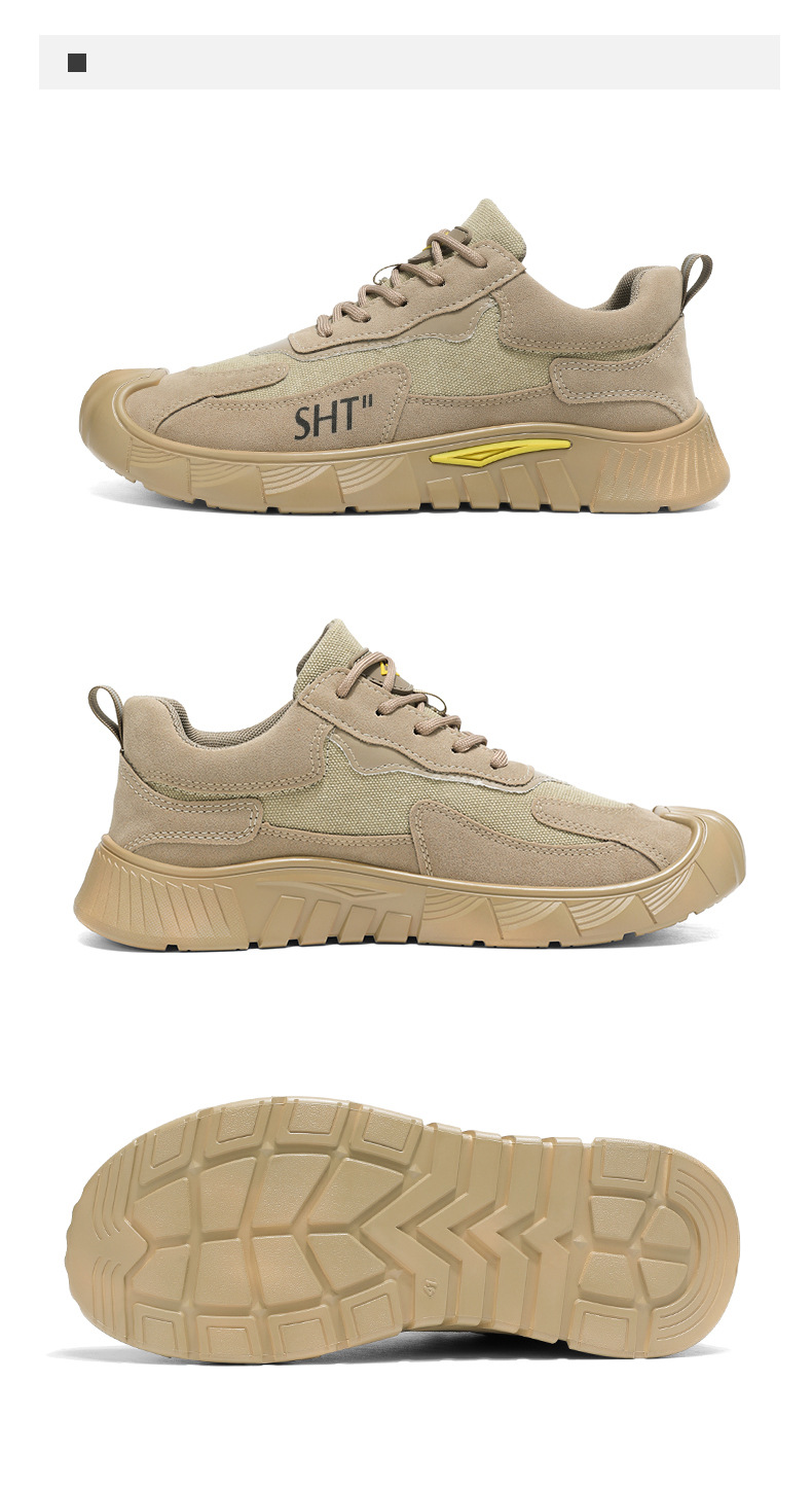 Chaussures casual pour hommes respirantes à lacets style color-block detail 14