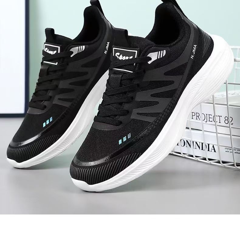 Leichte, atmungsaktive Mesh-Laufschuhe für Herren 4
