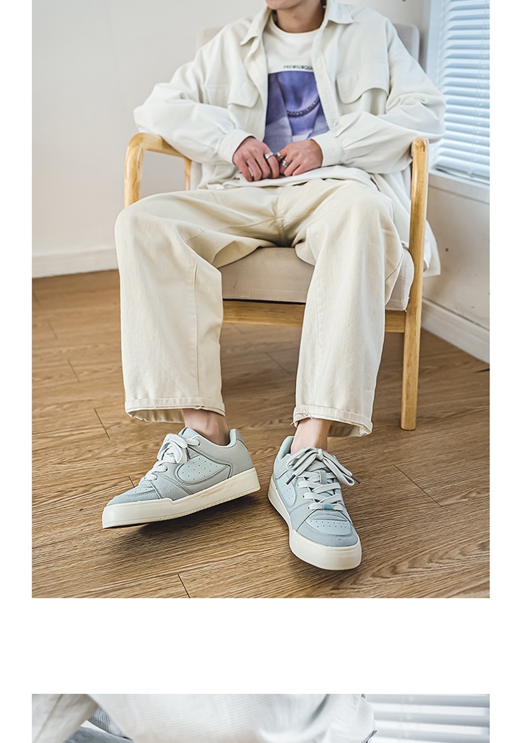 Chaussures de skate casual à lacets et amorti pour homme detail 10