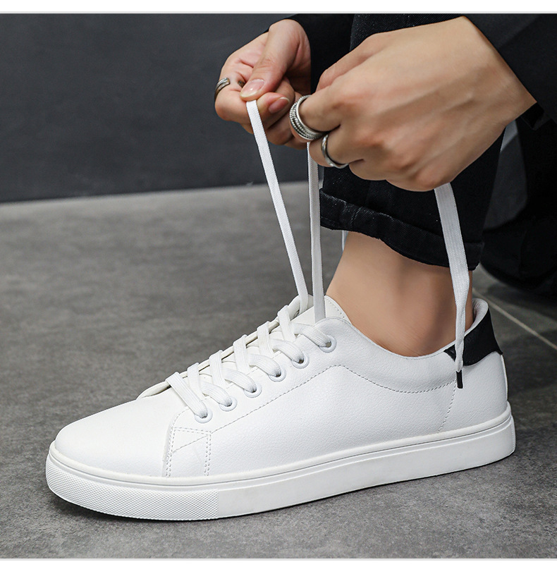 Men's Minimalist Lace-Up Casual Shoes detail 3