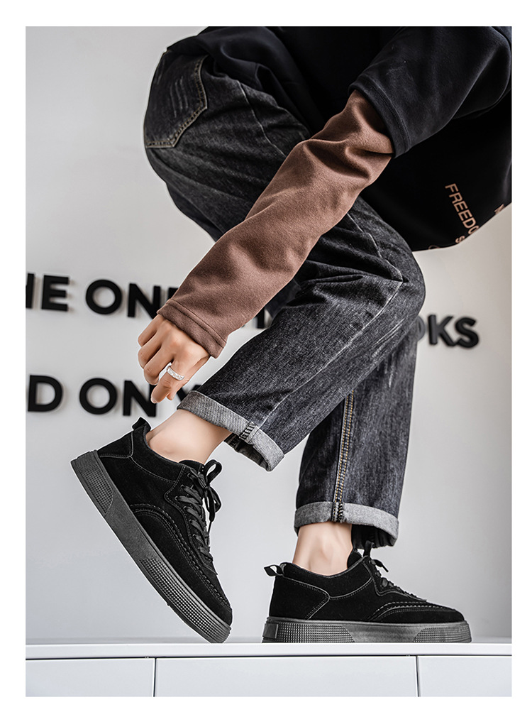 Chaussures de skate à lacets résistantes à l'usure pour hommes detail 9