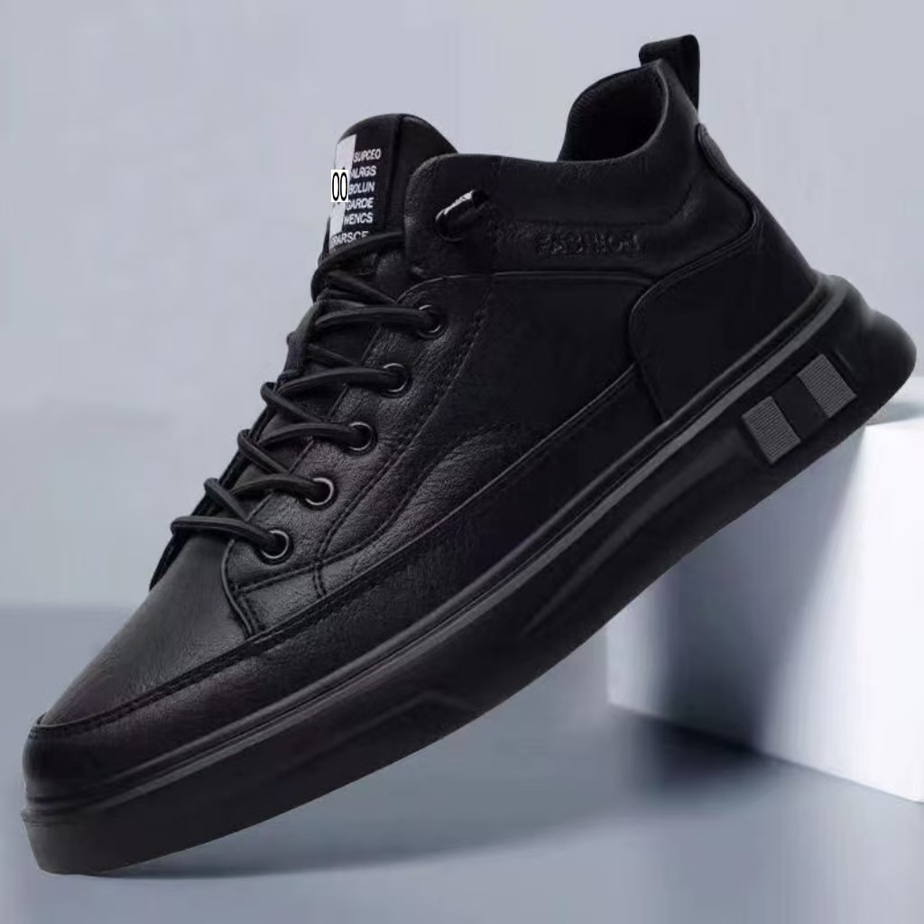 Rutschfeste Herren-Freizeitschuhe zum Schnüren, Mid-Top 3