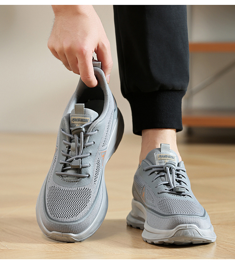 Lichte en ademende mesh hardloopschoenen voor heren detail 17