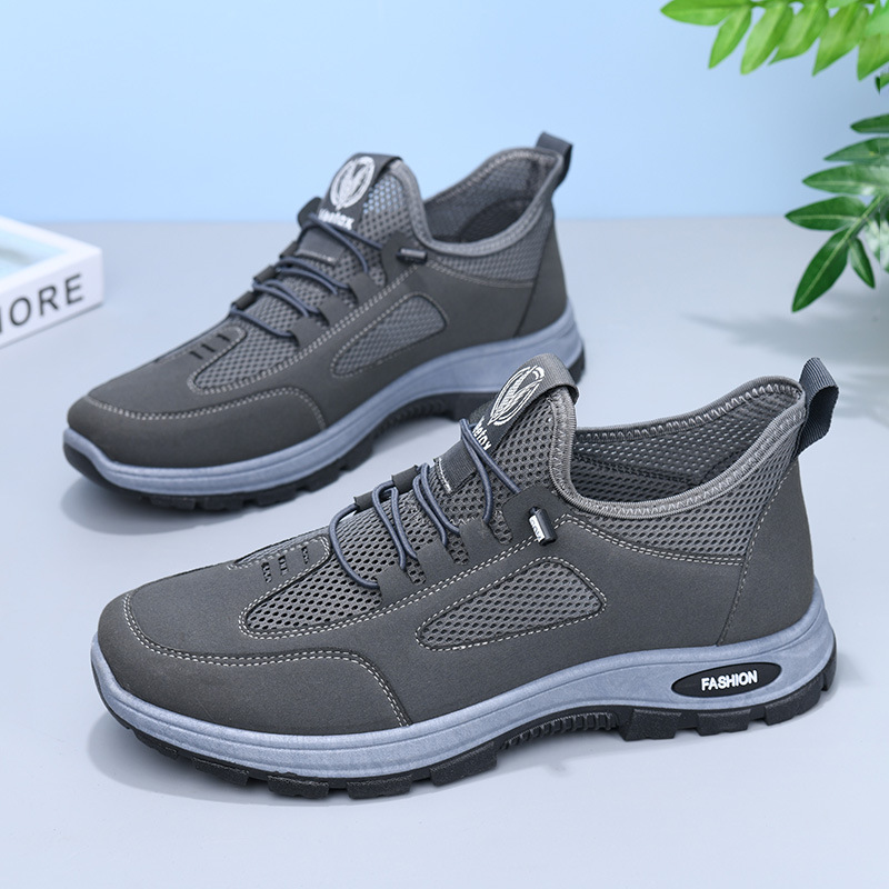 Atmungsaktive, leichte Herren-Freizeitschuhe für draußen 3