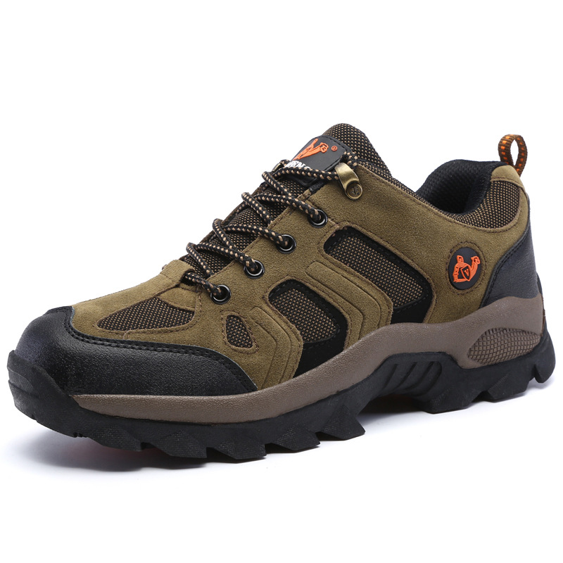 Scarpe sportive outdoor unisex traspiranti e antiscivolo stringate 3